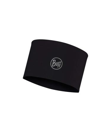 Buff Headband Tech Unisex Adult Polar Bandana One Size Solid Black