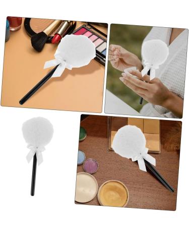  ELAYARD 2 Pieces Ultra Soft Long Powder Puff Cosmetic Applicator for Face Body Suitable for Powder Foundation Portable Easy to Clean - Buy Online on GoSupps.com