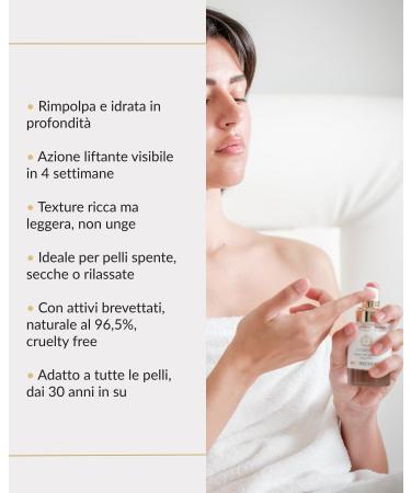 Nejen ETERNITY AntiAge face cream Made in Italy antiwrinkle lifting rich in ailuronic acid retinol collagen and vitamin C patented active ingredients Hyadisine Cellactive form - Buy Online on GoSupps.com