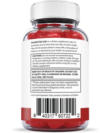 Justified Laboratories Supreme Keto ACV Gummies 1000MG with Pomegranate Juice, Beet Root & B12 - 60 Gummys - Buy Online on GoSupps.com