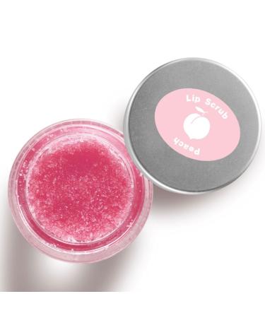 Peach Lip Scrub Exfoliator | Overnight Moisturizer & Lip Repair Balm | Hydrating Sleeping Cream - International Shipping - Buy Online on GoSupps.com