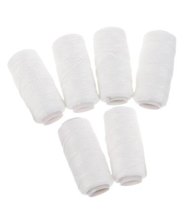 Cabilock Fil pour pilateurs Visage Lot de 6 Fil de Coton Doux Outil de Filetage pour Sourcils et Poils Ind sirables Usage Professionnel pour Soin Facial D licat