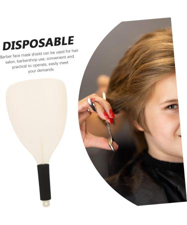 Couvre-Visage de Coiffure en Plastique pour Salon cran Facial Protection la Laque et Coupe de Cheveux Usage Professionnel Coiffure Usage Quotidien - Buy Online on GoSupps.com