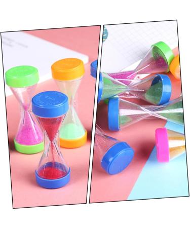Buy HOMSFOU 100 STK Mini-Sand Timer - Colorful Hourglass for Students & Classroom | 5-Pack 6.7x2.8cm - Perfect for Learning & Play - Buy Online on GoSupps.com