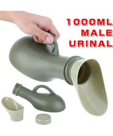 Portable Urinals 1000ML Unisex Portable Urinal Bottle Womens Mens Boys Girls Camping Travel Storage Tool Toilet Aid Bottle for Men Women (Color : 1) - Buy Online on GoSupps.com