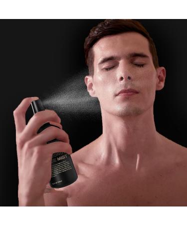 Hyaluronic Acid & Aloe Coconut Face Mist for Men | Green Tea & Rose Water Facial Mist | Anti-Aging Calming Toner - 3.4 Fl Oz - Buy Online on GoSupps.com