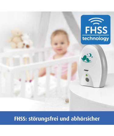 Reer 50040 Babyphone Neo Digital - 100% Tap-Proof Low Radiation 250m Range | Buy Now! - Buy Online on GoSupps.com