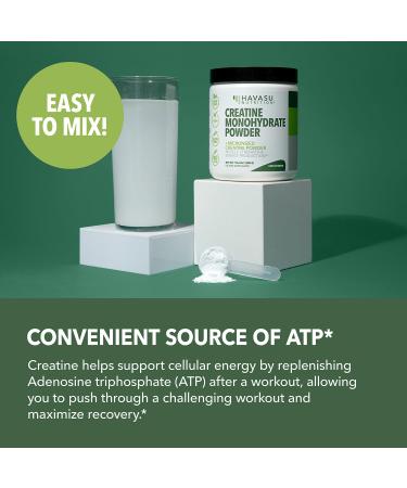 Micronized Creatine Monohydrate Powder - 5g Unflavored Post-Workout Recovery for Lean Muscle Mass Endurance and Energy Production - Easy-to-Mix - Vegan Non-GMO Gluten-Free - 60 Servings 60 Servings (Pack of 1) - Buy Online on GoSupps.com