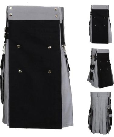 Buy Original Scottish Kilt for Men - Red Splice Vintage Checked Design | Comfortable Fabric & Breakable Excursion Kilt | 3XL Available - Buy Online on GoSupps.com