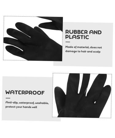 FOMIYES 6 Pairs Reusable Gloves for Hair Coloring Disposable Gloves Hairdressing Supplies Shampoo for Color Black Disposable Black Rubber Gloves Reusable Mens Shampoo Emulsion Man Tool - Buy Online on GoSupps.com