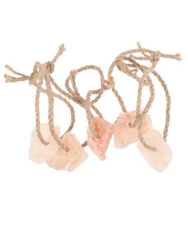 KITANDOVE 5pcs Salt for Licking Hanging Salt Licking Salt Small Pets Lick Salt Rope
