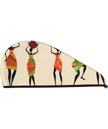 Super Absorbent Microfiber Hair Towel for African Women | Coral Velvet Wrap for Long Curly & Thick Hair - Buy Online on GoSupps.com