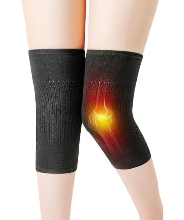 Shop Kashmir Elastic Knee Brace for Arthritis & Joint Pain Relief | Thermal Knee Warmer for Men & Women | Size L (60kg-85kg) - Enhance Comfort & Mobility - Buy Online on GoSupps.com