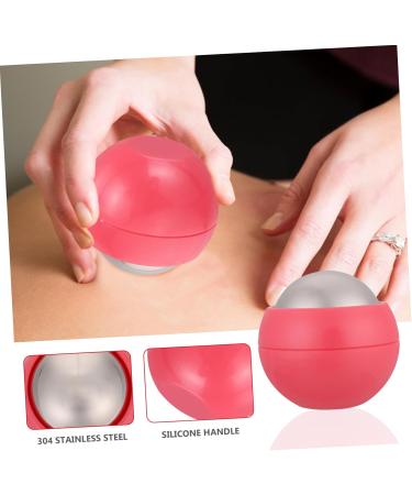 Fomiyes 4-Piece Stainless Steel Massage Ball Set - Promote Blood Circulation & Muscle Relief | Shoulder & Foot Massager - Buy Online on GoSupps.com
