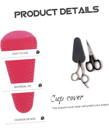 Buy Beavorty 6 Pcs Leather Scissor Holder - Durable Shear Protection Accessories for Gardening & Sewing Scissors - Portable & Stylish Design - Buy Online on GoSupps.com
