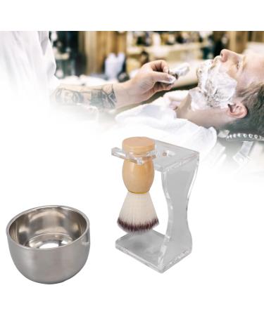Premium 3-Piece Razor Brush & Bowl Set | Perfect Shaving Set for Men - Ideal Gift for Husbands Dads & Friends - Buy Online on GoSupps.com