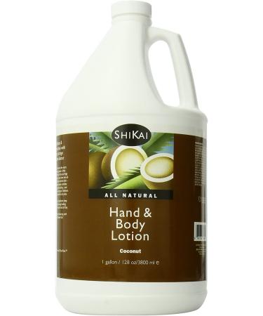 Shikai Coconut Natural Hand and Body Lotion 128 Ounce by ShiKai