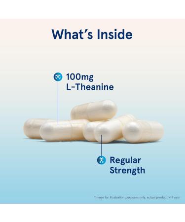 Jarrow Formulas Theanine 100 - 100 mg, 60 Veggie Caps | Calm & Focus Supplement - Buy Online on GoSupps.com