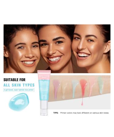 24ml Super Hydrate Primer with Hyaluronic Acid - Gel-Based Hydrating Face Primer for Smooth Skin & Long-Lasting Makeup - Moisturizing Foundation Primer for All Skin Types (Green - Buy Online on GoSupps.com
