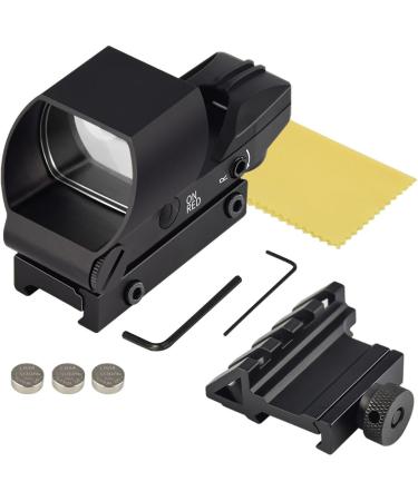 Feyachi Reflex Sight Red & Green Dot Scope | 4 Reticles | 45 Degree Rail Mount - Buy Online on GoSupps.com