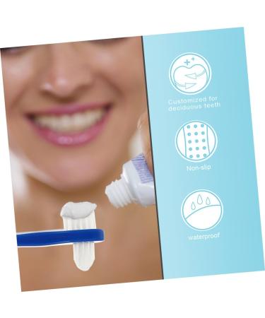 Gatuida Double-Headed Toothbrush Set - 4 Pieces Denture & Braces Cleaning Brushes for False Teeth - Efficient Double-Sided Care - Buy Online on GoSupps.com