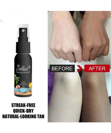 Self Tanning Body Lotion Self Tanner Self Tanning Long Lasting Sunless Tan Natural Bronzing Mousse Bronze Fake Tan for All Skin Tones and Types (100ml) - Buy Online on GoSupps.com