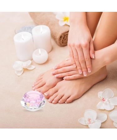 Glass Nail Art Dappen Dish - Crystal Lotus Bowl for Acrylic Powder & Liquid | 7x7cm - Buy Online on GoSupps.com