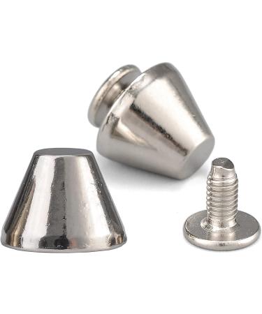 YORANYO 30 Sets 5/16 Silver Barrel Spikes & Studs Kit - Perfect for Handbags, Shoes, Leather Craft, and More - Buy Online on GoSupps.com