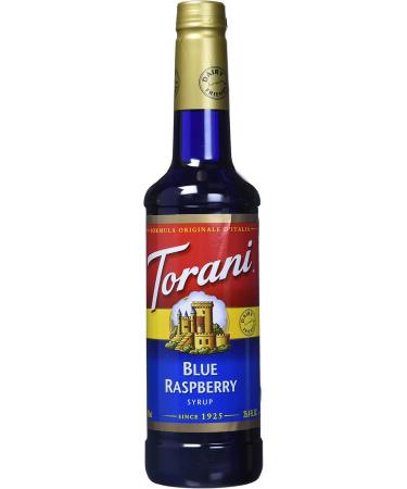 Torani Blue Raspberry Syrup Plastic Bottle 750 ml & Peach Flavor Syrup 750ml Syrup + Peach Syrup - Buy Online on GoSupps.com
