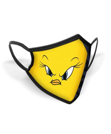 Karactermania Unisex 02172 Reusable Hygienic Mask for Adults Yellow Size 1