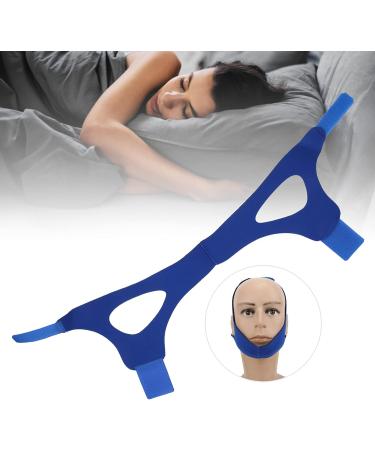 Neoprene Anti Snoring Belt - Comfortable Blue Stop Snoring Solution for Night Sleeping - Buy Online on GoSupps.com