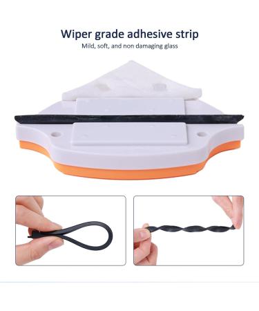 Double Side Magnetic Window Cleaner Glass Surface Cleaning Brush Wiper for 3-12mm Strong Anti-Scratching Magnetic Window Wiper Magnetic Glass Cleaner for Windows Glass Doors Showers - Buy Online on GoSupps.com