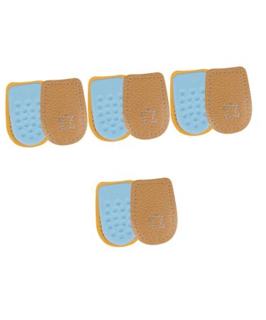 NOLITOY 4 Pairs Heel Pad Shoe Insoles Heel Grips High Heel Comfort Pads Shoe Inserts for Women Heels Pads for Women Men Cushion Grip Heel Cups Half Size Pad Sports Men and Women