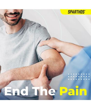 Sparthos Arm Compression Sleeves - Recovery Aid for Active Lifestyle - Breathable Elastic Blend - Midnight Black (Medium) - Buy Online on GoSupps.com