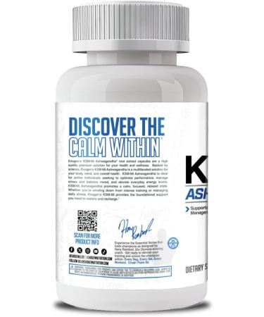 Evogen KSM-66 Ashwagandha 600mg | 60 Capules | Stress Relief Sleep Aid & Focus Support | Premium Ashwagandha Capsules - Buy Online on GoSupps.com