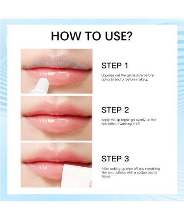 Buy Lip Repair Gel - Moisturizing Lip Balm for Soft Soothed Lips | International Shipping Available - Buy Online on GoSupps.com