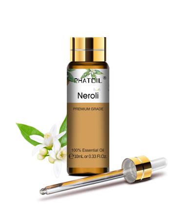PHATOIL Neroli Essential Oil - Undiluted and Cruelty-Free Pure Neroli Oil - Essential Oils for Diffusers for Home - 10ML Neroli 10.00 ml (Pack of 1)