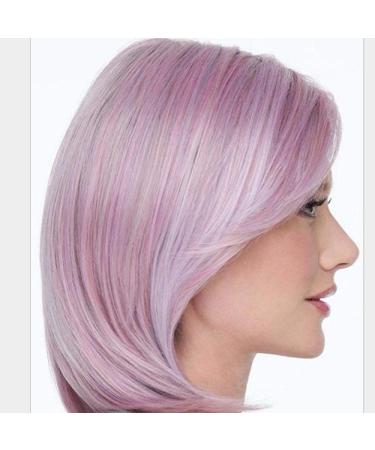 BGHJUE African Short Pink Lace Front Human Hair Wig for Black Women - Pre Plucked Brazilian Remy Hair - Buy Online on GoSupps.com