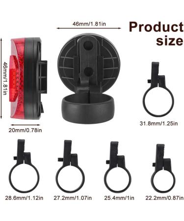 Hiullen Airtag Bicycle Bracket - Hidden Reflectors for Saddle Post | GPS Theft Protection Accessories | Fits 22.4mm 27.2mm 28.6mm 31.8mm - Buy Online on GoSupps.com