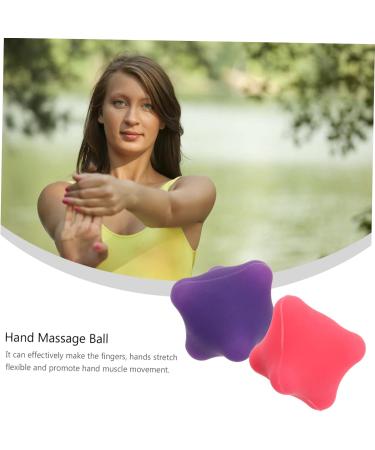 Buy Kombiuda 2 STK HEX-Grip Massage Balls for Deep Tissue & Acupuncture - Hand Muscle Relief & Self-Massage | International Shipping Available - Buy Online on GoSupps.com
