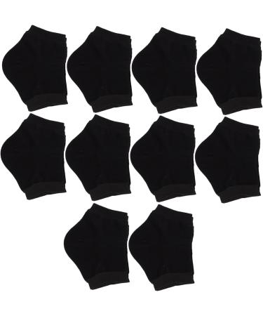 minkissy 20 Pairs Silicone Heel Socks Heel Socks for Dry Cracked Feet Cracked Heels Moisturizing Heel Socks Spa Socks Foot Protectors for Feet Portable Heel Socks Toe Socks Comfortable - Buy Online on GoSupps.com