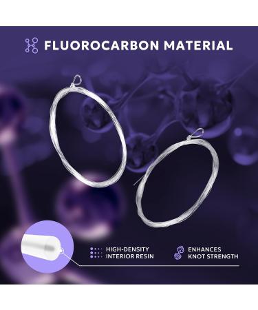 Buy SF 3 Pack Pre-Bound Loop-Fly Fishing Leaders - Conical Fluorocarbon 2.5m & 2.9m 7.5ft-0X - International Shipping Available - Buy Online on GoSupps.com