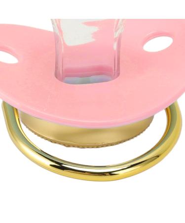 Alomejor Baby Pacifier - BPA Free Silicone Pacifier with Rhinestone Design for 6-18 Months (Pink) - Buy Online on GoSupps.com