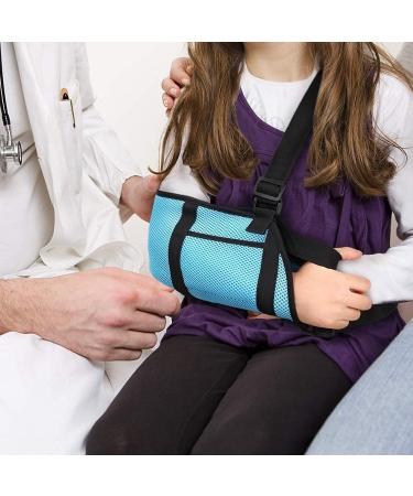 Kids Arm Sling Support - Adjustable Shoulder Immobilizer for Children Under 6 | Toddler Arm Injury Recovery with Storage Pockets - Buy Online on GoSupps.com