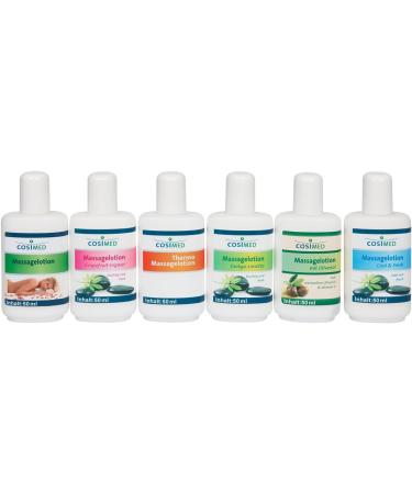 Trial Set Massage Lotion - 6 x 50ml | Premium Physiotherapy Massage Oil - International Shipping - Buy Online on GoSupps.com
