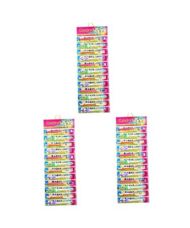 Gatuida Whitening Toothbrush 36 Pcs Toothbrush Toddler Cartoon Cleaning Brush Sensitive Toothbrush