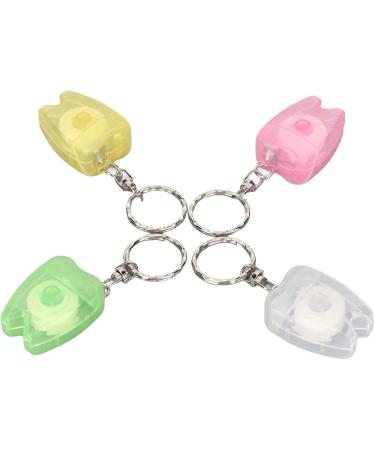 Verdant Touch Tooth Shape Box - Portable Mouth Care Kit with Tongue Scraper & Dental Floss | Ideal Travel Dental Accessories - Buy Online on GoSupps.com