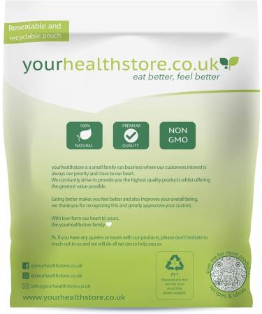 yourhealthstore Premium Gluten Free White Teff Flour 1 kg - Pack of 1 - Buy Online on GoSupps.com