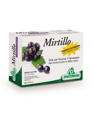 Specchiasol Food supplement for vision and microcirculation Blueberry 30 capsules