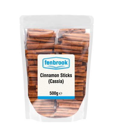 Cinnamon Sticks (Cassia) 500g by Fenbrook
